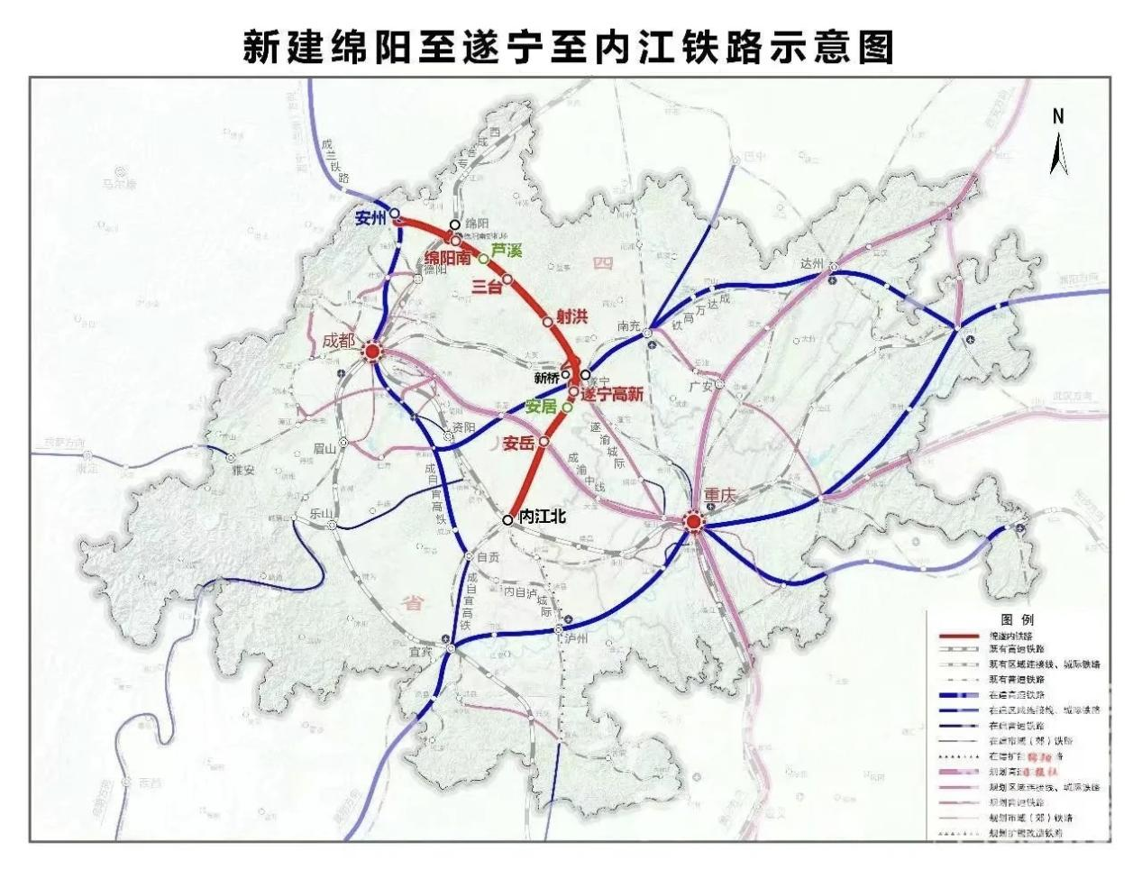 安居高铁站选址确定，具体位置就在……