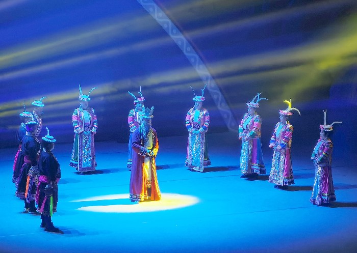 平武端出新春文化大餐 三台好戏演绎千年文脉