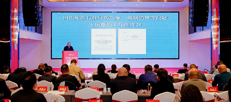 文化和旅游厅召开“纠治旅游行业导游乱象、 强制消费等问题”专项整治工作推进会